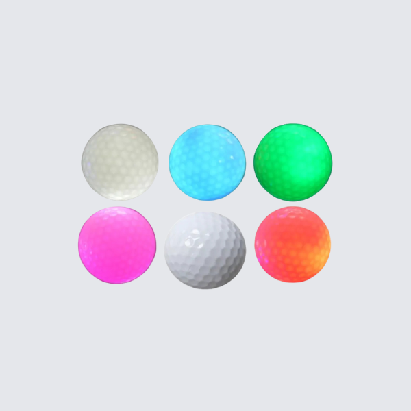 Glowing Golf Balls LED Light-Up Golf Balls