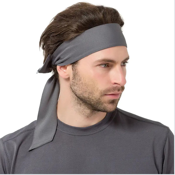 Sports Sweat-Absorbent Headband for Running and Fitness