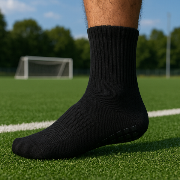 Plain No Design Football Grip Socks