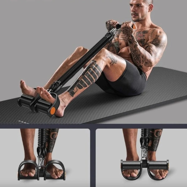 Pedal Resistance Band Full-Body Trainer