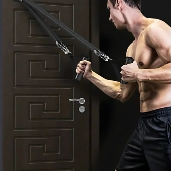 Pedal Resistance Band Full-Body Trainer